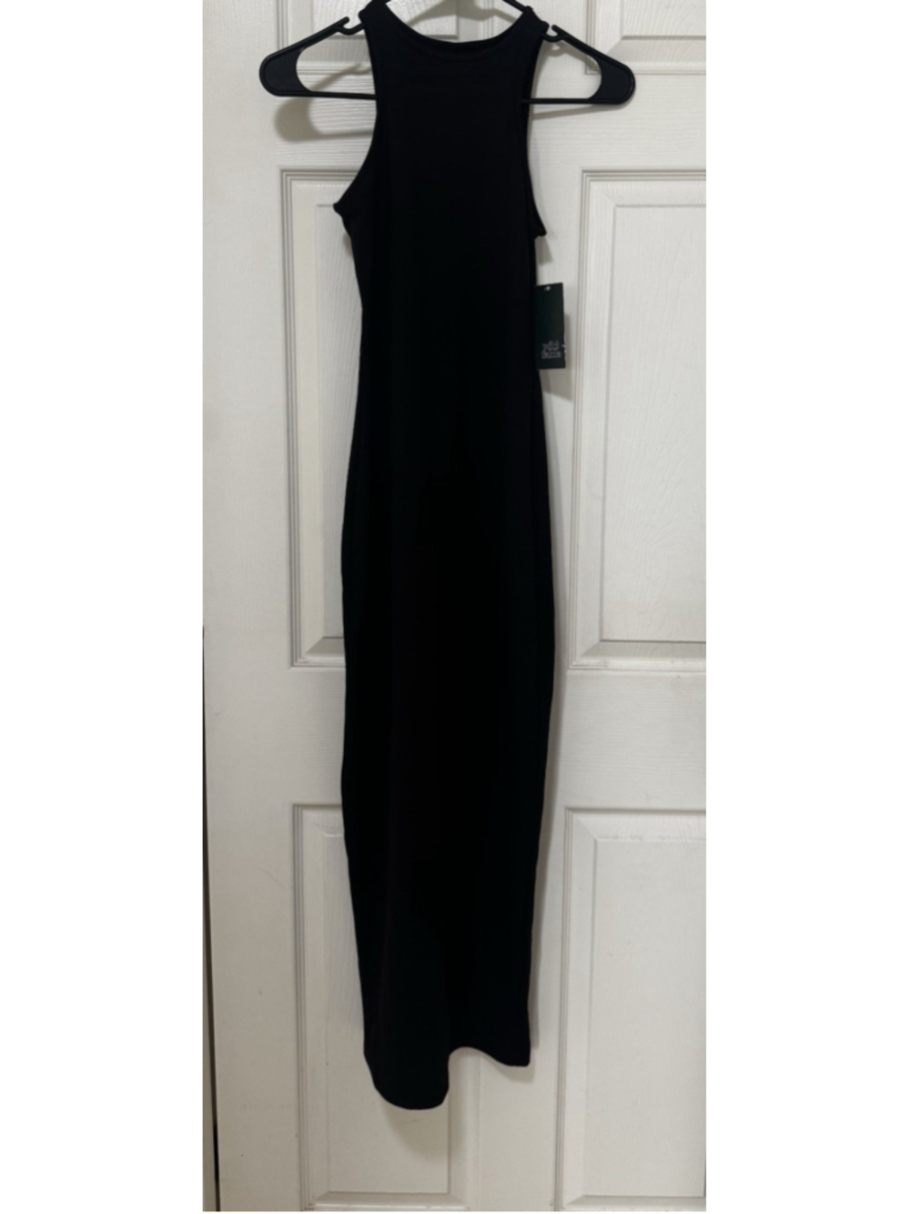 NEW Wild Fable Women's Butter Bliss Maxi Bodycon Dress Size XXS Black